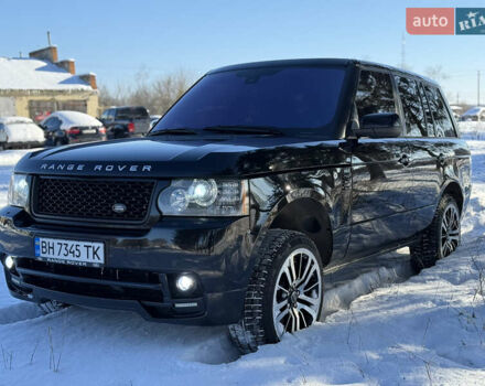 Черный Ленд Ровер Рендж Ровер, объемом двигателя 4.37 л и пробегом 299 тыс. км за 18500 $, фото 12 на Automoto.ua