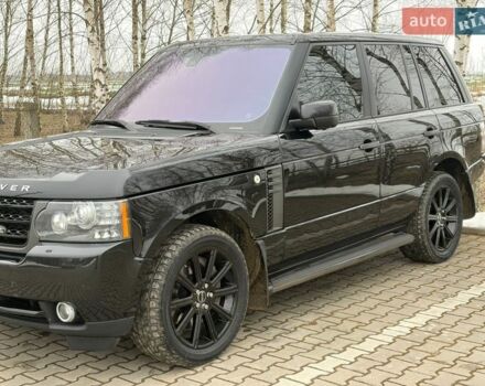 Черный Ленд Ровер Рендж Ровер, объемом двигателя 5 л и пробегом 220 тыс. км за 14000 $, фото 2 на Automoto.ua