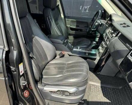 Черный Ленд Ровер Рендж Ровер, объемом двигателя 5 л и пробегом 156 тыс. км за 12500 $, фото 10 на Automoto.ua