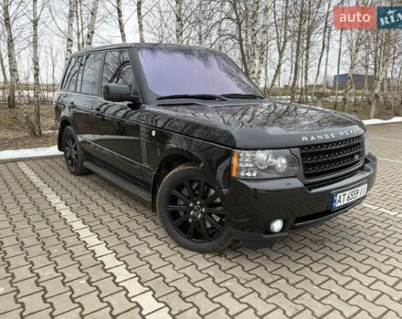 Черный Ленд Ровер Рендж Ровер, объемом двигателя 5 л и пробегом 220 тыс. км за 14000 $, фото 3 на Automoto.ua
