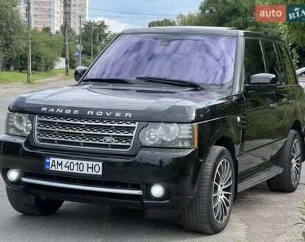 Ленд Ровер Рендж Ровер 2010 в Киеве на Automoto.ua Черный Ленд Ровер Рендж Ровер, объемом двигателя 5 л и пробегом 184 тыс. км за 11984 $, фото 9 на Automoto.ua