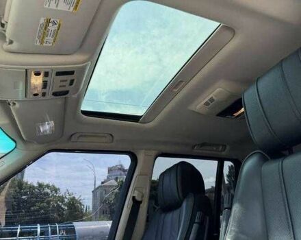 Черный Ленд Ровер Рендж Ровер, объемом двигателя 5 л и пробегом 156 тыс. км за 12500 $, фото 9 на Automoto.ua