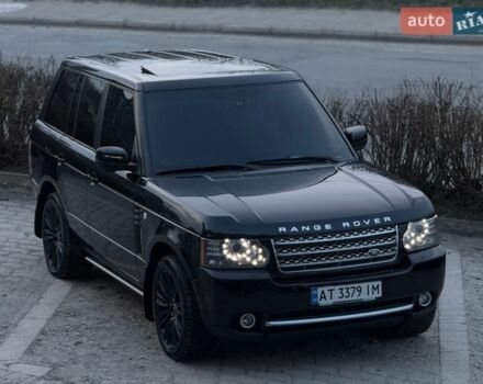 Черный Ленд Ровер Рендж Ровер, объемом двигателя 5 л и пробегом 215 тыс. км за 12999 $, фото 2 на Automoto.ua