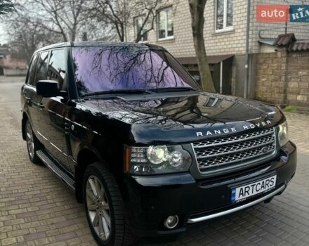 Чорний Ленд Ровер Рендж Ровер, об'ємом двигуна 5 л та пробігом 200 тис. км за 10999 $, фото 4 на Automoto.ua