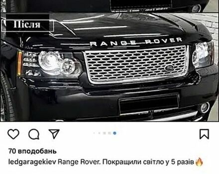 Чорний Ленд Ровер Рендж Ровер, об'ємом двигуна 5 л та пробігом 162 тис. км за 19900 $, фото 37 на Automoto.ua