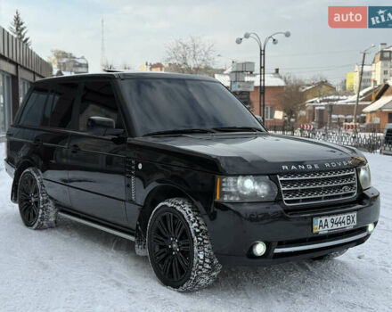 Черный Ленд Ровер Рендж Ровер, объемом двигателя 5 л и пробегом 212 тыс. км за 12999 $, фото 4 на Automoto.ua