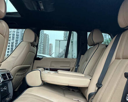 Черный Ленд Ровер Рендж Ровер, объемом двигателя 5 л и пробегом 168 тыс. км за 15900 $, фото 14 на Automoto.ua