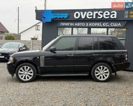 Черный Ленд Ровер Рендж Ровер, объемом двигателя 4.37 л и пробегом 171 тыс. км за 19500 $, фото 3 на Automoto.ua