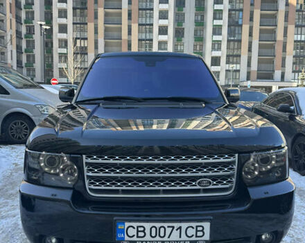 Чорний Ленд Ровер Рендж Ровер, об'ємом двигуна 5 л та пробігом 187 тис. км за 14900 $, фото 78 на Automoto.ua