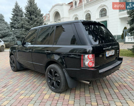 Черный Ленд Ровер Рендж Ровер, объемом двигателя 5 л и пробегом 240 тыс. км за 12500 $, фото 9 на Automoto.ua
