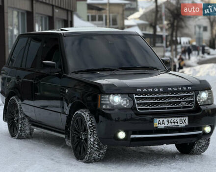 Черный Ленд Ровер Рендж Ровер, объемом двигателя 5 л и пробегом 212 тыс. км за 12999 $, фото 1 на Automoto.ua