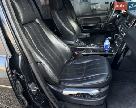 Черный Ленд Ровер Рендж Ровер, объемом двигателя 5 л и пробегом 215 тыс. км за 13500 $, фото 12 на Automoto.ua