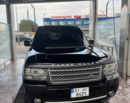 Чорний Ленд Ровер Рендж Ровер, об'ємом двигуна 5 л та пробігом 348 тис. км за 14700 $, фото 1 на Automoto.ua