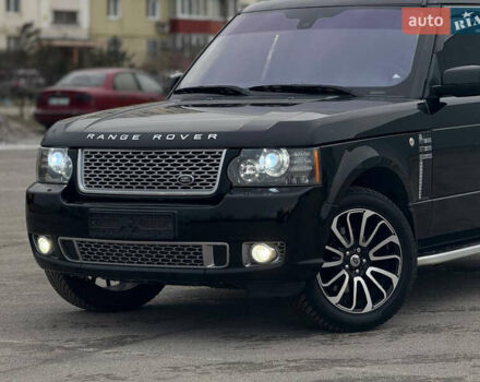 Чорний Ленд Ровер Рендж Ровер, об'ємом двигуна 5 л та пробігом 189 тис. км за 13300 $, фото 1 на Automoto.ua