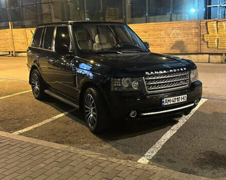 Чорний Ленд Ровер Рендж Ровер, об'ємом двигуна 5 л та пробігом 185 тис. км за 12500 $, фото 1 на Automoto.ua