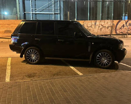 Чорний Ленд Ровер Рендж Ровер, об'ємом двигуна 5 л та пробігом 185 тис. км за 12500 $, фото 3 на Automoto.ua