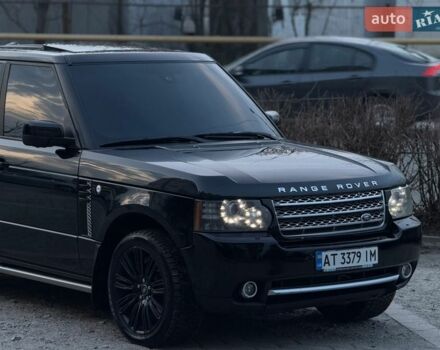 Черный Ленд Ровер Рендж Ровер, объемом двигателя 5 л и пробегом 215 тыс. км за 12999 $, фото 3 на Automoto.ua