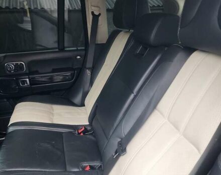 Чорний Ленд Ровер Рендж Ровер, об'ємом двигуна 5 л та пробігом 179 тис. км за 17500 $, фото 4 на Automoto.ua
