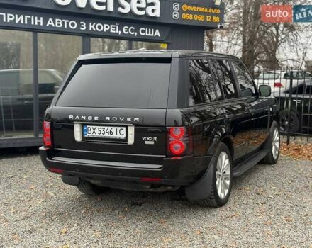 Черный Ленд Ровер Рендж Ровер, объемом двигателя 4.37 л и пробегом 171 тыс. км за 19500 $, фото 12 на Automoto.ua
