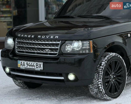 Черный Ленд Ровер Рендж Ровер, объемом двигателя 5 л и пробегом 212 тыс. км за 12999 $, фото 6 на Automoto.ua