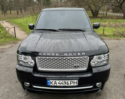Черный Ленд Ровер Рендж Ровер, объемом двигателя 5 л и пробегом 194 тыс. км за 13690 $, фото 4 на Automoto.ua