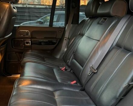 Черный Ленд Ровер Рендж Ровер, объемом двигателя 5 л и пробегом 286 тыс. км за 14900 $, фото 15 на Automoto.ua