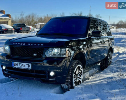 Черный Ленд Ровер Рендж Ровер, объемом двигателя 4.37 л и пробегом 299 тыс. км за 18500 $, фото 16 на Automoto.ua