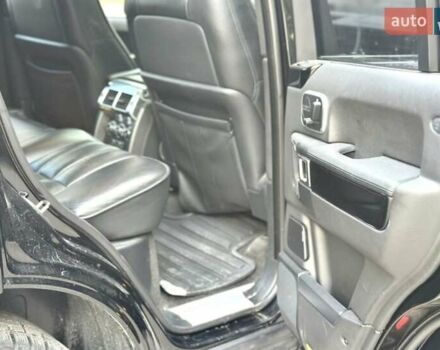 Чорний Ленд Ровер Рендж Ровер, об'ємом двигуна 5 л та пробігом 195 тис. км за 21000 $, фото 28 на Automoto.ua