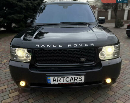 Черный Ленд Ровер Рендж Ровер, объемом двигателя 5 л и пробегом 240 тыс. км за 12500 $, фото 2 на Automoto.ua