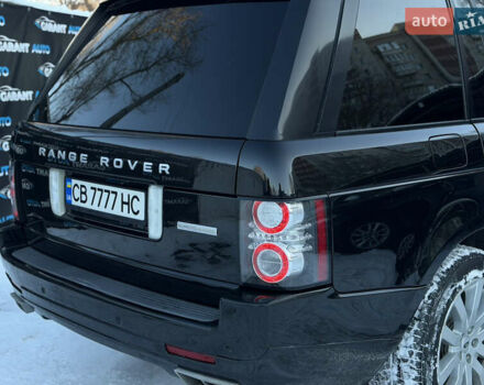 Чорний Ленд Ровер Рендж Ровер, об'ємом двигуна 5 л та пробігом 190 тис. км за 13999 $, фото 10 на Automoto.ua