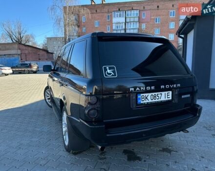 Чорний Ленд Ровер Рендж Ровер, об'ємом двигуна 5 л та пробігом 372 тис. км за 12500 $, фото 16 на Automoto.ua
