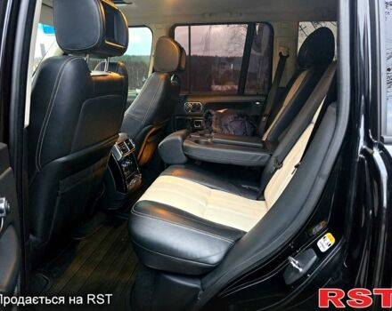Черный Ленд Ровер Рендж Ровер, объемом двигателя 5 л и пробегом 199 тыс. км за 17000 $, фото 11 на Automoto.ua