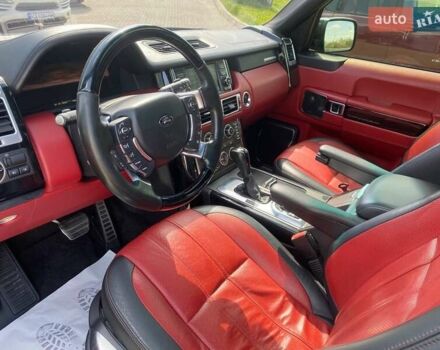 Чорний Ленд Ровер Рендж Ровер, об'ємом двигуна 5 л та пробігом 231 тис. км за 19500 $, фото 8 на Automoto.ua