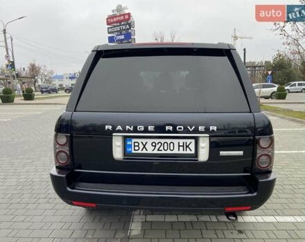 Черный Ленд Ровер Рендж Ровер, объемом двигателя 4.37 л и пробегом 205 тыс. км за 25500 $, фото 7 на Automoto.ua