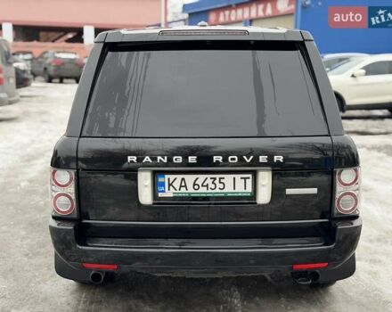 Чорний Ленд Ровер Рендж Ровер, об'ємом двигуна 5 л та пробігом 163 тис. км за 11990 $, фото 12 на Automoto.ua