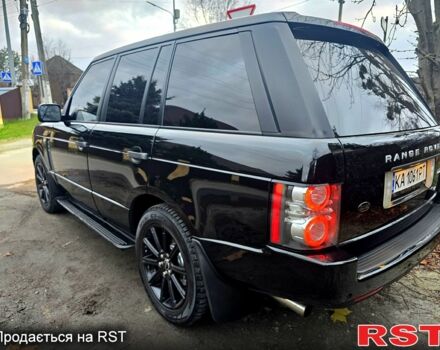 Черный Ленд Ровер Рендж Ровер, объемом двигателя 5 л и пробегом 199 тыс. км за 17000 $, фото 9 на Automoto.ua
