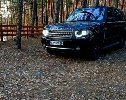 Чорний Ленд Ровер Рендж Ровер, об'ємом двигуна 5 л та пробігом 225 тис. км за 10500 $, фото 10 на Automoto.ua