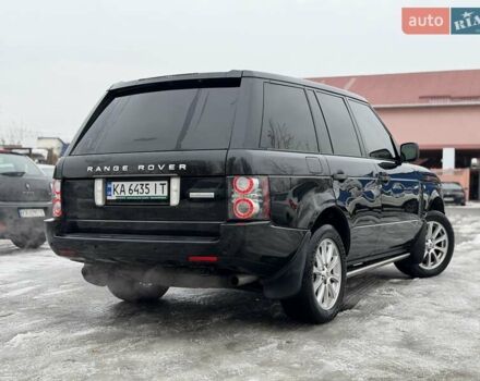 Чорний Ленд Ровер Рендж Ровер, об'ємом двигуна 5 л та пробігом 163 тис. км за 11990 $, фото 4 на Automoto.ua