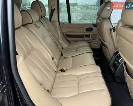 Чорний Ленд Ровер Рендж Ровер, об'ємом двигуна 4.37 л та пробігом 390 тис. км за 20500 $, фото 13 на Automoto.ua