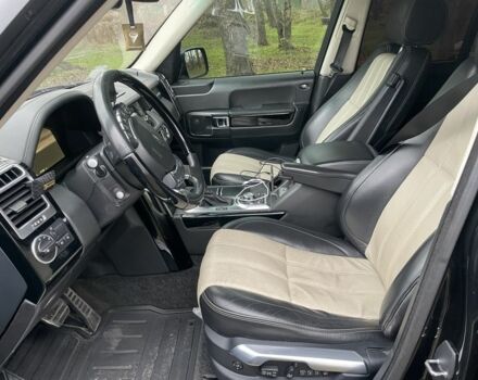 Черный Ленд Ровер Рендж Ровер, объемом двигателя 5 л и пробегом 218 тыс. км за 14999 $, фото 14 на Automoto.ua