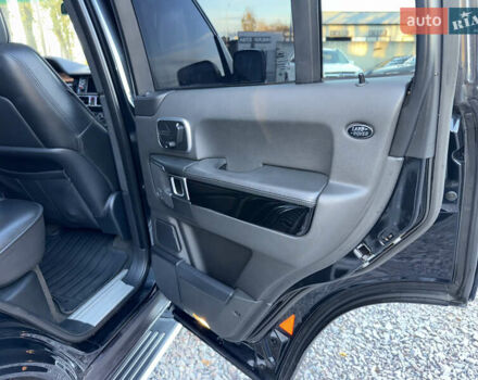 Чорний Ленд Ровер Рендж Ровер, об'ємом двигуна 4.39 л та пробігом 186 тис. км за 19600 $, фото 61 на Automoto.ua