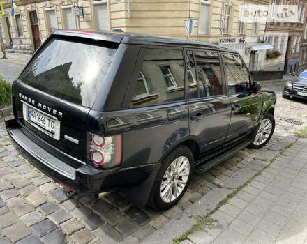 Черный Ленд Ровер Рендж Ровер, объемом двигателя 5 л и пробегом 236 тыс. км за 18000 $, фото 3 на Automoto.ua