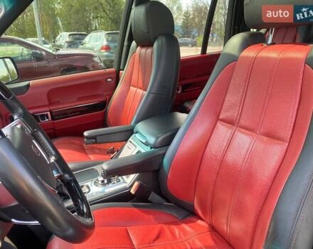 Чорний Ленд Ровер Рендж Ровер, об'ємом двигуна 5 л та пробігом 231 тис. км за 19500 $, фото 9 на Automoto.ua