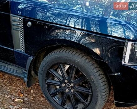 Чорний Ленд Ровер Рендж Ровер, об'ємом двигуна 5 л та пробігом 225 тис. км за 15000 $, фото 15 на Automoto.ua