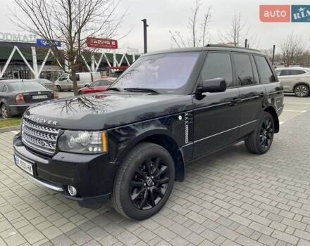 Черный Ленд Ровер Рендж Ровер, объемом двигателя 4.37 л и пробегом 205 тыс. км за 25500 $, фото 8 на Automoto.ua