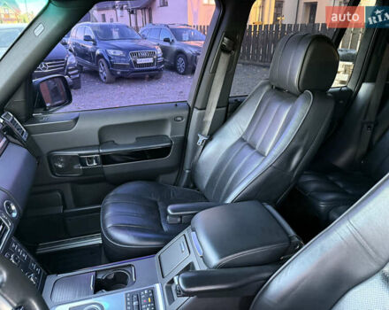 Чорний Ленд Ровер Рендж Ровер, об'ємом двигуна 4.39 л та пробігом 186 тис. км за 19600 $, фото 47 на Automoto.ua