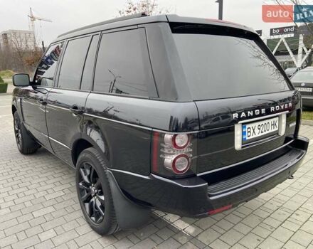 Черный Ленд Ровер Рендж Ровер, объемом двигателя 4.37 л и пробегом 205 тыс. км за 25500 $, фото 5 на Automoto.ua