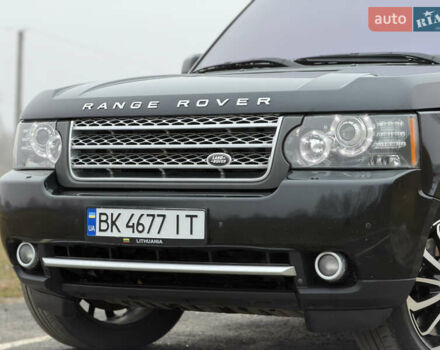 Черный Ленд Ровер Рендж Ровер, объемом двигателя 5 л и пробегом 195 тыс. км за 16000 $, фото 56 на Automoto.ua