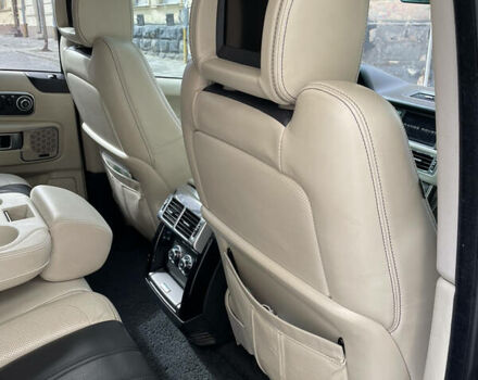 Черный Ленд Ровер Рендж Ровер, объемом двигателя 5 л и пробегом 236 тыс. км за 18000 $, фото 15 на Automoto.ua