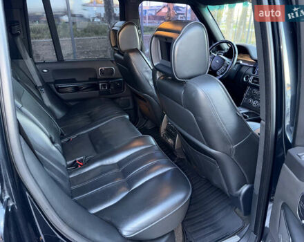 Чорний Ленд Ровер Рендж Ровер, об'ємом двигуна 4.39 л та пробігом 186 тис. км за 19600 $, фото 63 на Automoto.ua